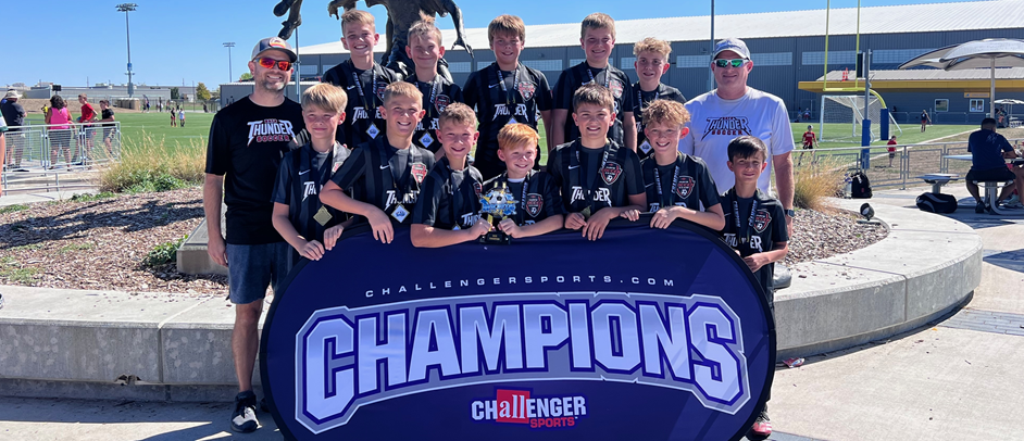 Hays Soccer Club U12 Thunder Bring Home Gold from Wichita Open